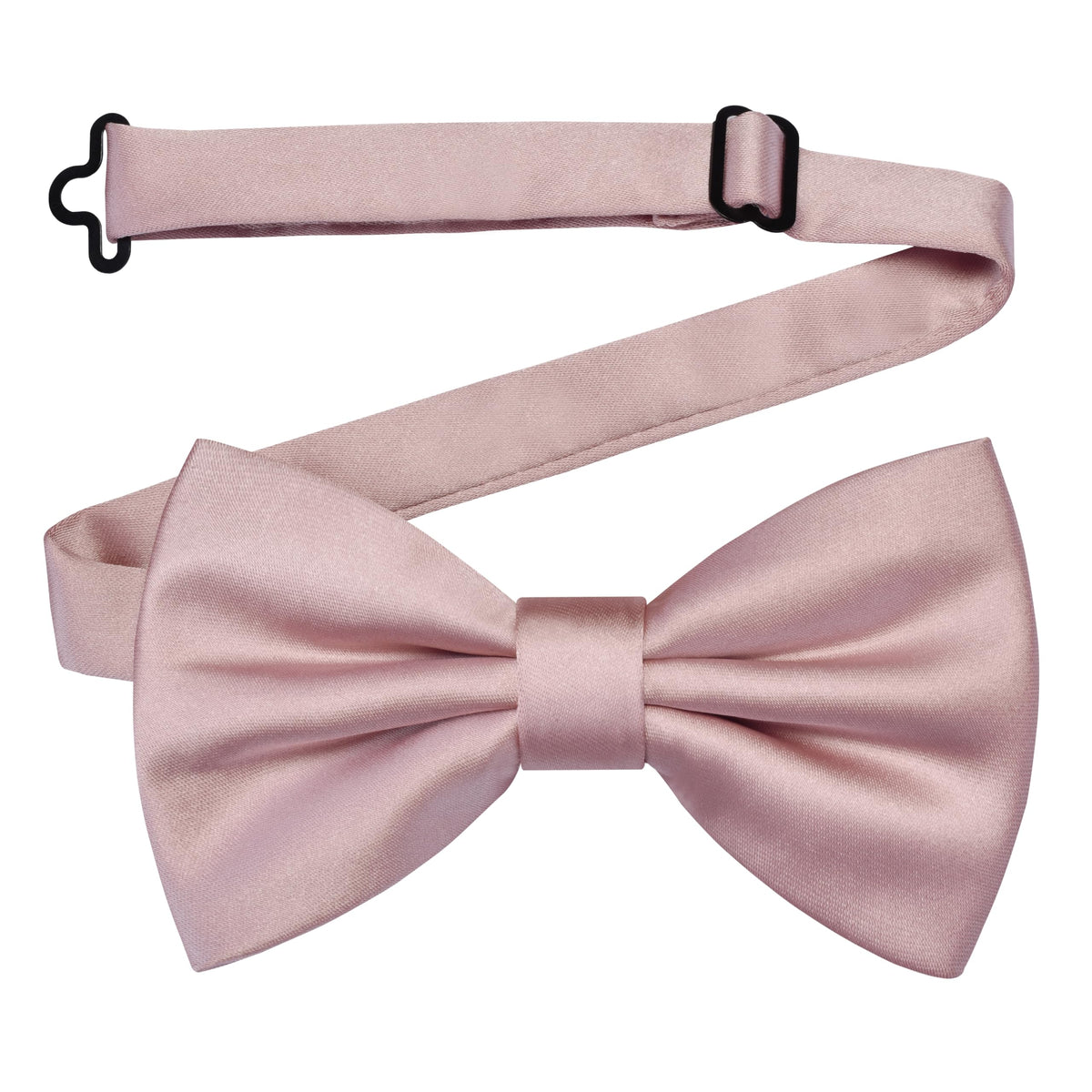 Branduce Solid Color Pre-tied Bow Tie Quality Adjustable Bowtie for Men Party Wedding