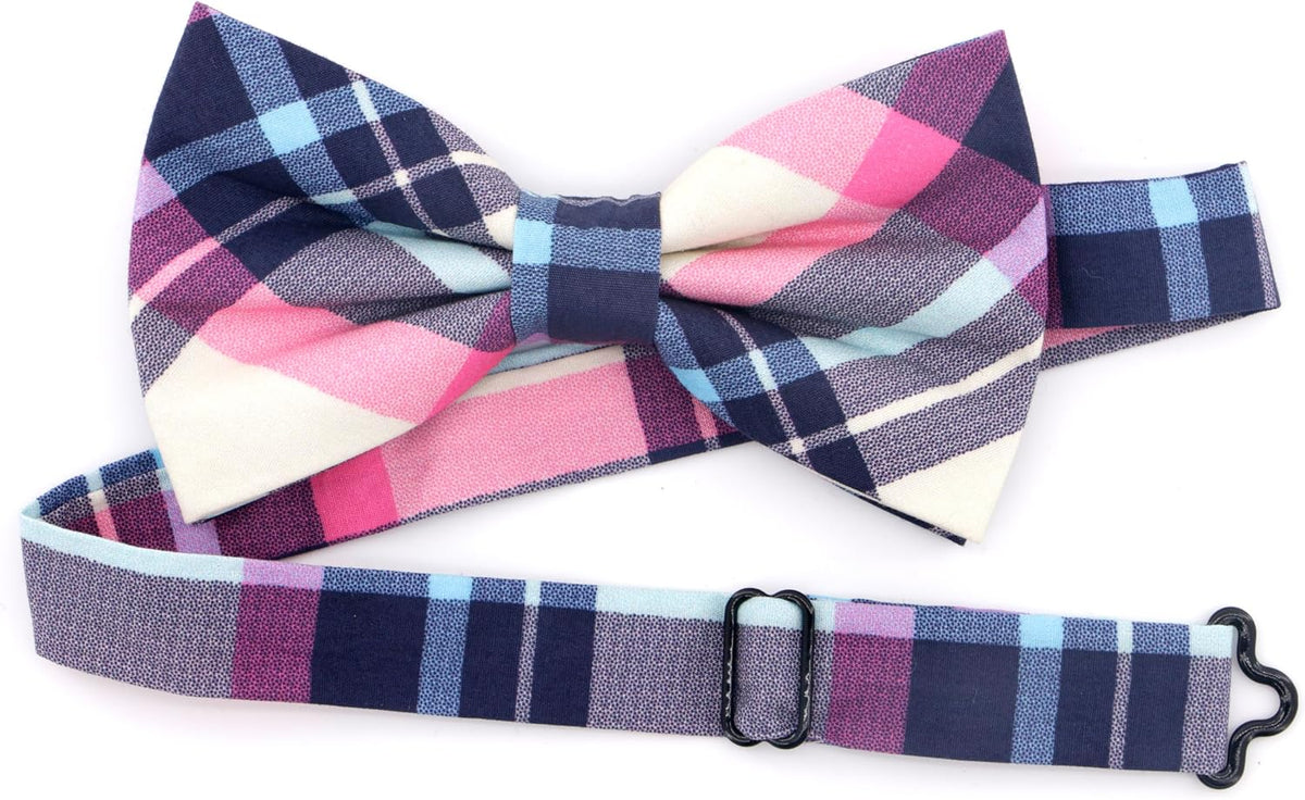 OCIA Men's Pre-Tied Bow Tie Adjustable Tuxedo Bowtie for Wedding Party