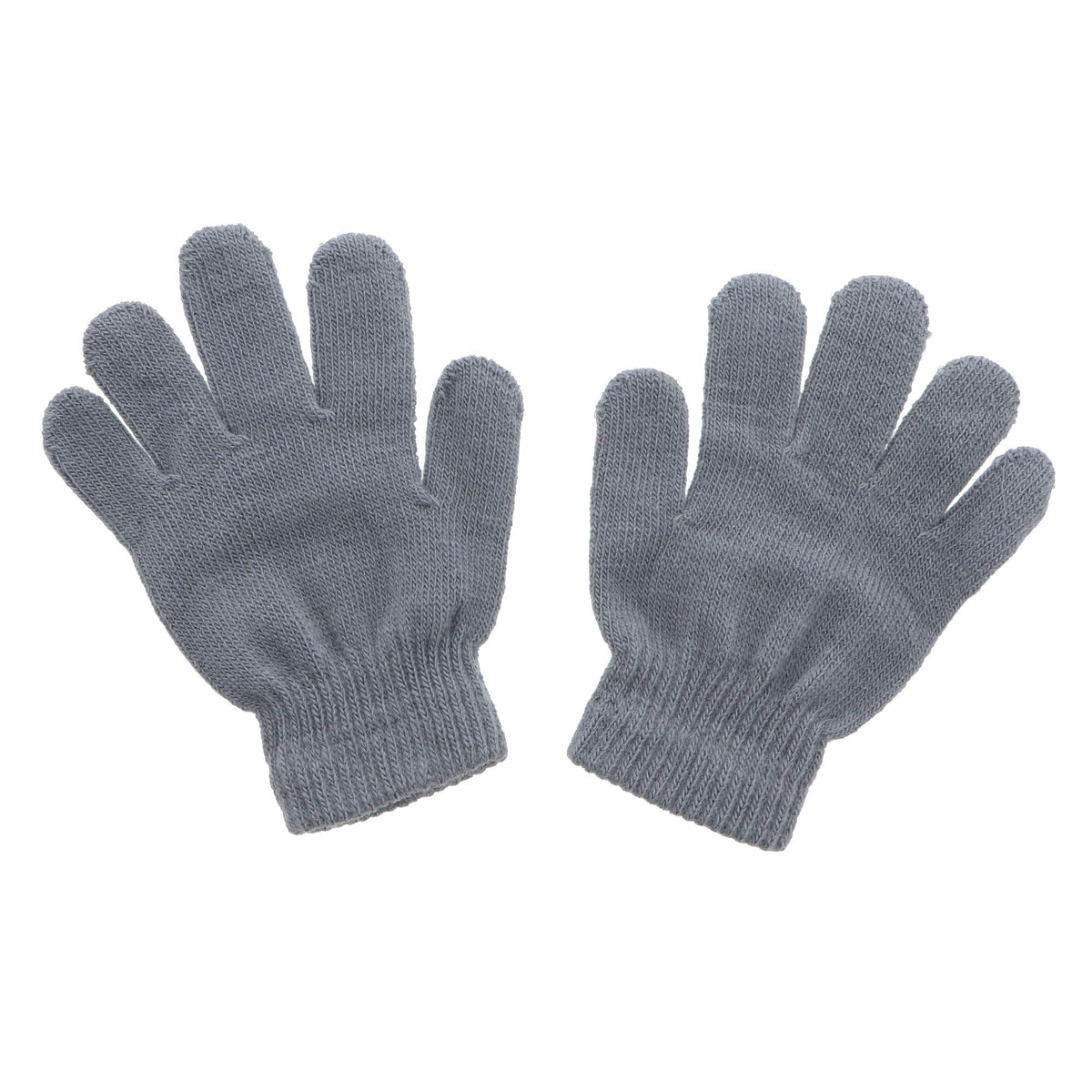Kids Gloves Magic Knit Gloves for Girls/Boys Solid Colors