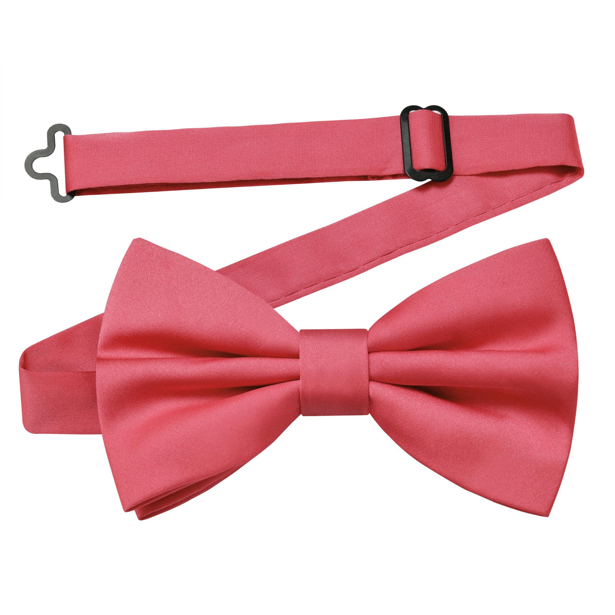 Branduce Solid Color Pre-tied Bow Tie Quality Adjustable Bowtie for Men Party Wedding