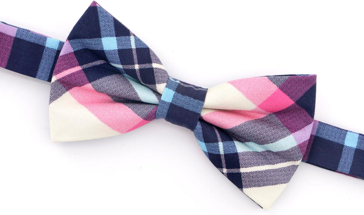OCIA Men's Pre-Tied Bow Tie Adjustable Tuxedo Bowtie for Wedding Party
