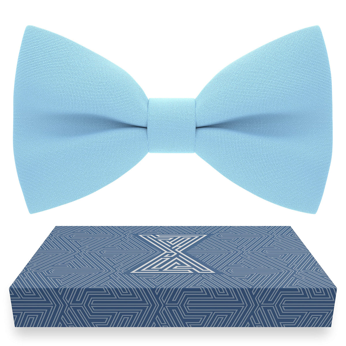 BOW TIE HOUSE Mens Bowties Pre-tied Shape Clip on Bowtie Solid Men Formal Wear for kids, baby boys, toddler any age bow ties