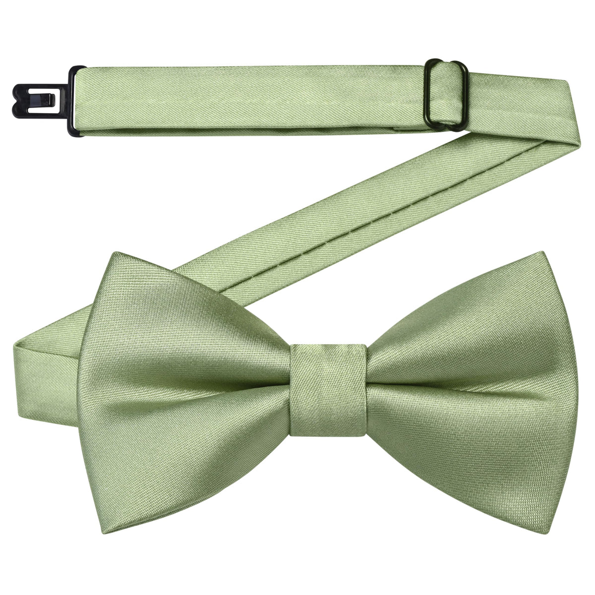 GUSLESON Solid Bow Ties for Boys Pre-Tied Baby Kids Bow Tie Adjustable Toddler Bowties for Wedding Party
