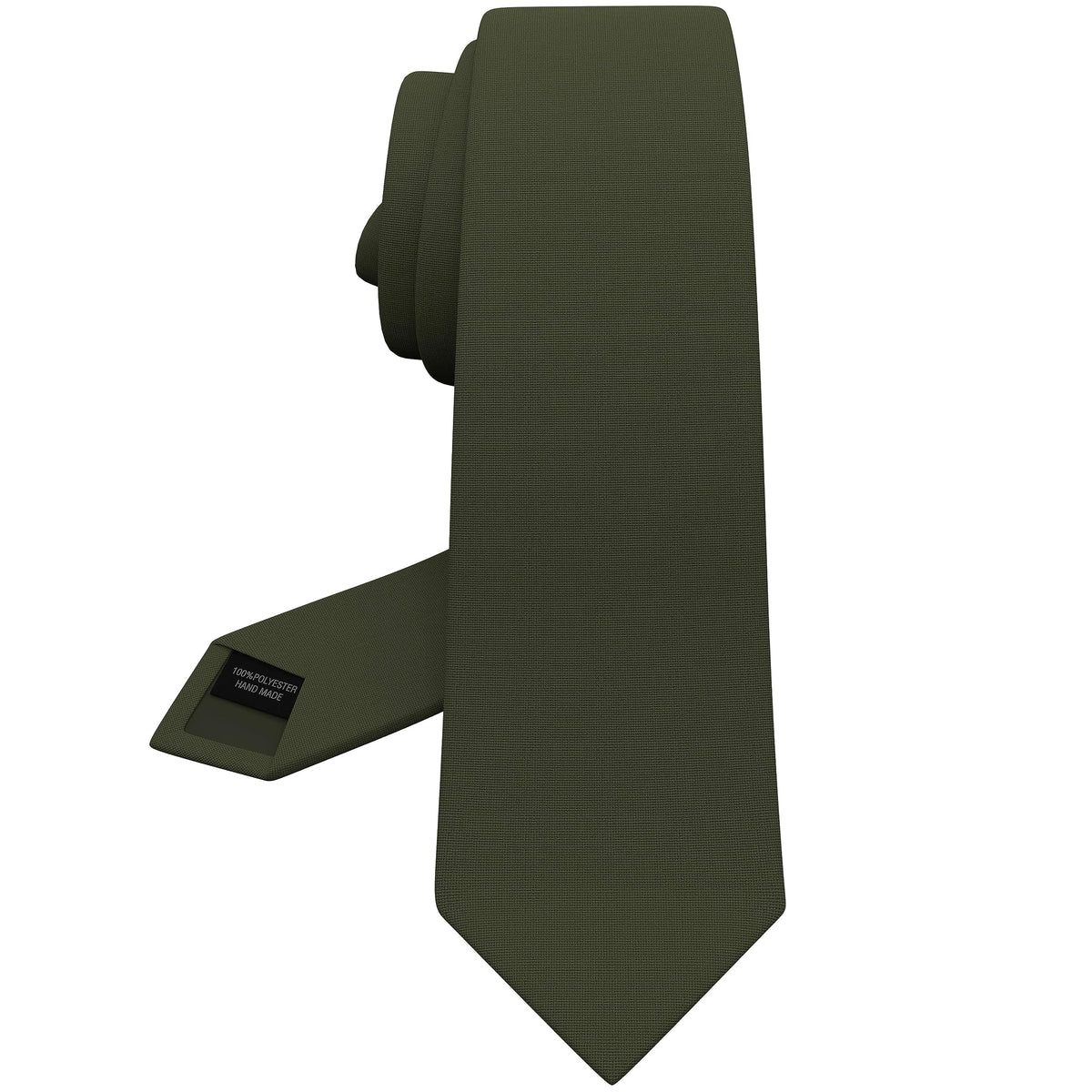 Men's Gabardine Matt Neckties Solid Color for Tuxedo Classic Design, by Bow Tie Hosue