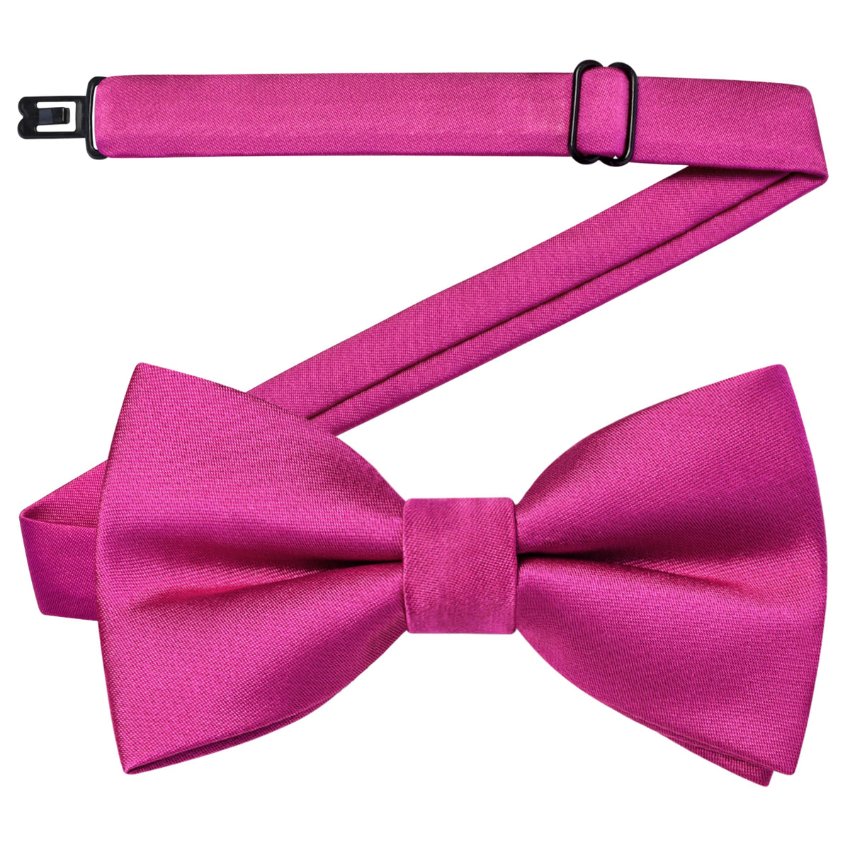 GUSLESON Solid Bow Ties for Boys Pre-Tied Baby Kids Bow Tie Adjustable Toddler Bowties for Wedding Party