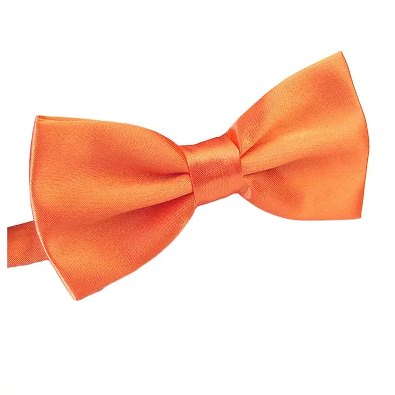 AWAYTR Men's Pre-Tied Synthetic Polyester Bow Tie - Classic Style Adds Polished Poise, 2.4 In Satin Silk Look, Adjustable for Wedding Party Fancy Occasions