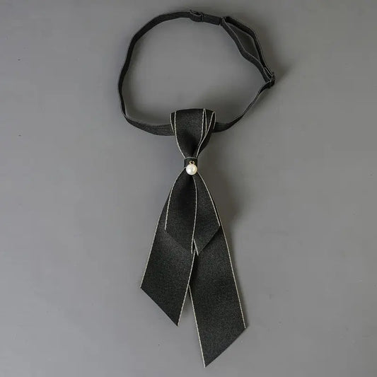 1pc Fabric Bowtie - 1-Piece Black Shirt Accessory, Elegant Hanging Home Decor for Party Wear (Individual Pack), Fabric Bow Tie
